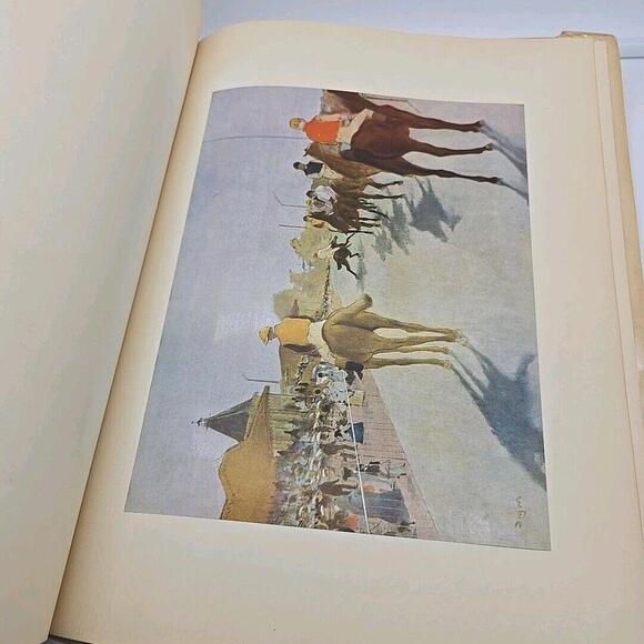 Vintage 1952 Abrams Art Book Degas (1834-1917)‎ 16 Beautiful Full Color Plates - Picture 8 of 16